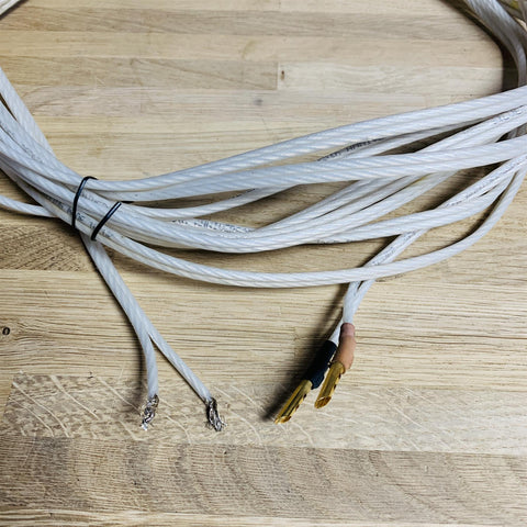 QED Silver Special 25th Anniversary Edition Speaker Cable 8m length (pair)