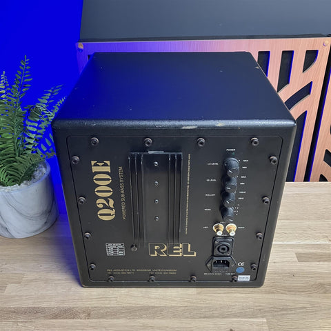 REL Q200E 200 Watt Active Subwoofer