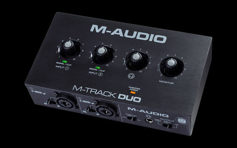 M-Audio M-Track Duo 2-channel USB Audio Interface