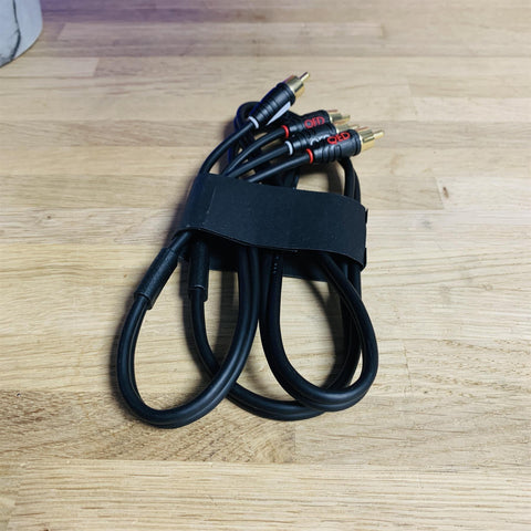 QED Profile Compact Precision Audio Cable 1m (Pair)