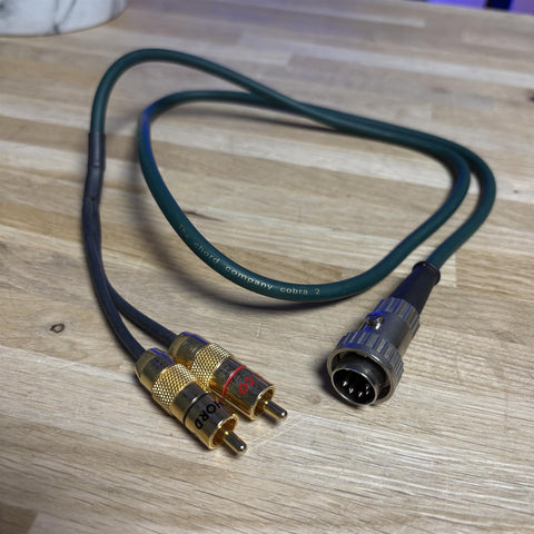 The Chord Company Cobra 2 RCA - 5 Pin Snaic Cable (90cm)