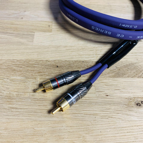 Neotech KHS-321 Double X Shielded Audio Link Interconnect Cable 1.5m