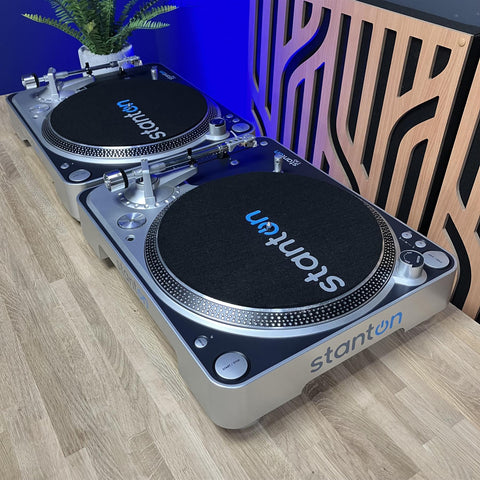 Stanton T.80 DJ Direct Drive Turntables (Pair)