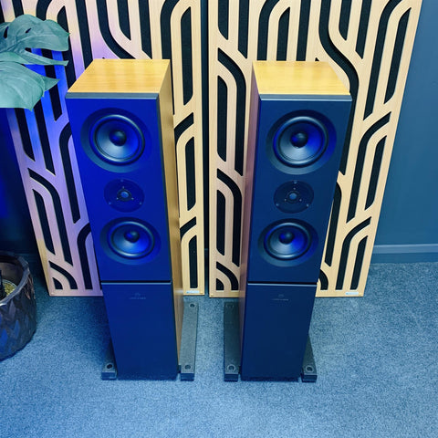 LINN Kaber LS500 Speakers 3-Way 150 Watt Infinite Baffle Hi-fi Loudspeakers (Pair)
