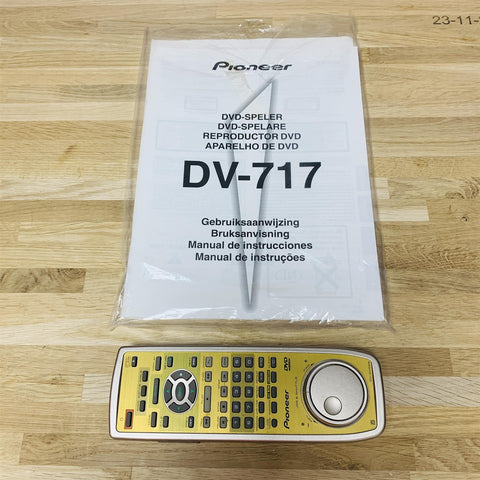 Pioneer DV-717 DVD/CD/VIDEO CD Player