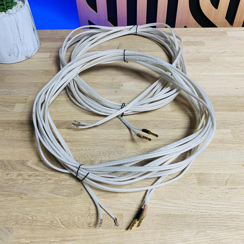QED Silver Special 25th Anniversary Edition Speaker Cable 8m length (pair)