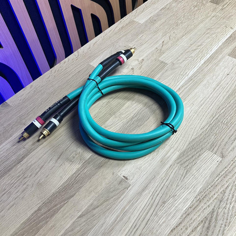 Tara Labs Quantum CD Cable Audio Interconnect Pair RCA Phono 1M
