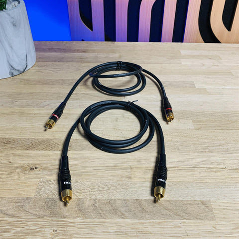Linn Black RCA Interconnects (Pair) 1.2 metres