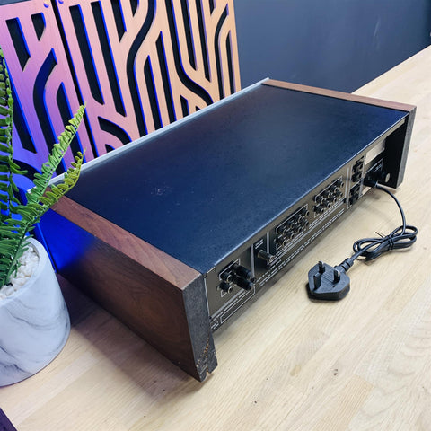 Soundcraftsman PE2217-R Preamplifier / Black Face Equalizer with Wood Side Panel