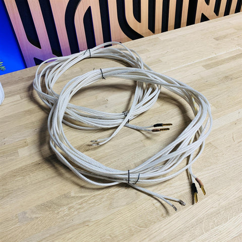 QED Silver Special 25th Anniversary Edition Speaker Cable 8m length (pair)