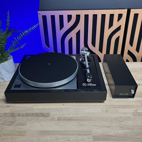 Linn Sondek LP12 Linn Ittok LVII Tonearm Shure V15 Chrome Body Type III & Avondale TAPS Power Supply