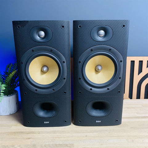 B&W Bowers & Wilkins DM602 S3 Bookshelf Speakers (Pair)