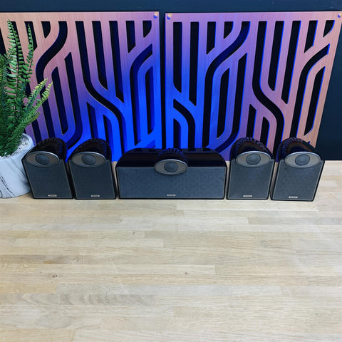 Set 5 Tannoy SFX 5.1 Speakers (No Subwoofer) Inc Brackets