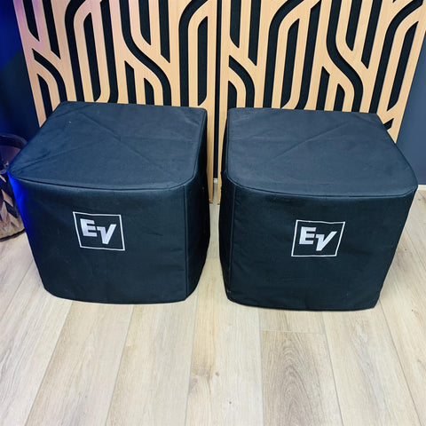 Electro Voice EV ZXA1 800 Watt 12" Active Powered Subwoofers (Pair) (Inc Covers)