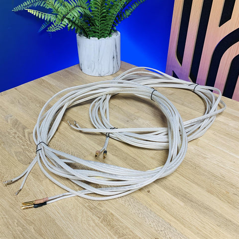 QED Silver Special 25th Anniversary Edition Speaker Cable 8m length (pair)