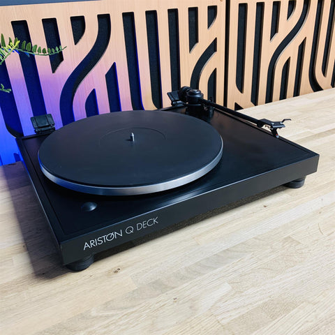 Ariston Q Deck Stereo Turntable fitted with an Ortofon cartridge