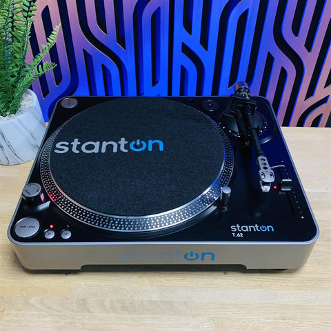 Stanton T.62 Direct Drive DJ Turntable With 500 V3 Cartridge & Stylus