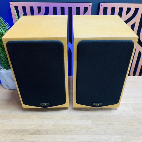 Quad 77-11L Bookshelf Speakers In Birdseye Maple (Pair)