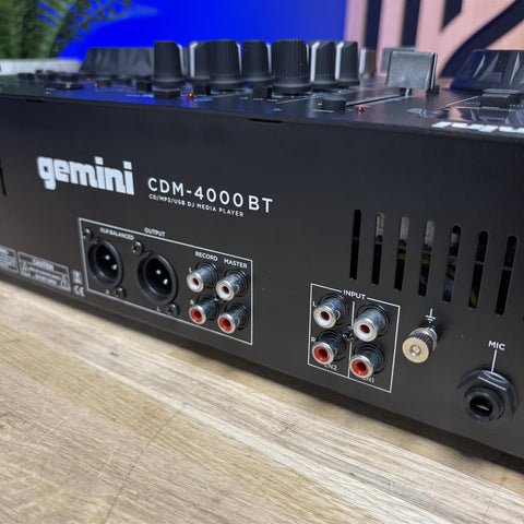 Gemini CDM-4000BT CD/MP3/USB Media Player