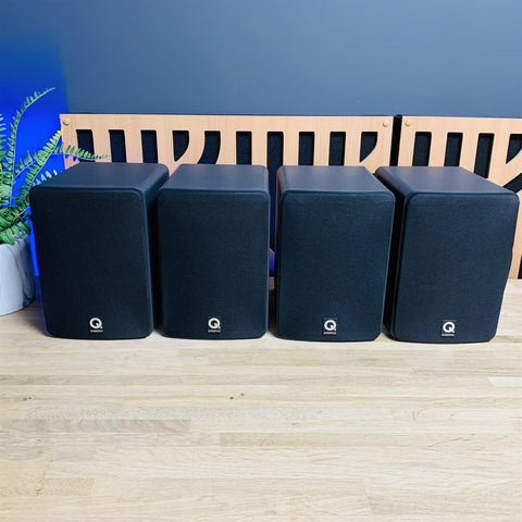 Q Acoustics 1010i Bookshelf Speakers x 4 & Q Acoustics 1000Ci Centre Speaker