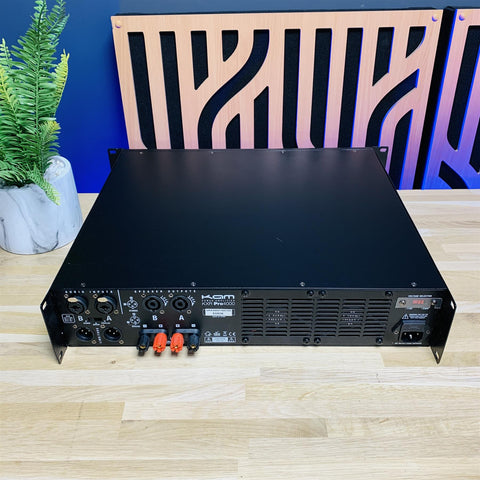 KAM KXR PRO 4000 2U Rack Mount Power Amplifier (Older 4000 W Model)