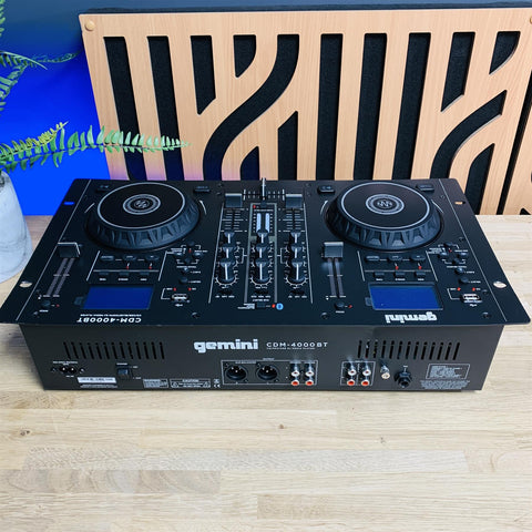 Gemini CDM-4000BT Dual CD/USB Media Player