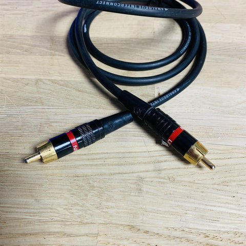 Linn Black RCA Interconnects (Pair) 1.2 metres