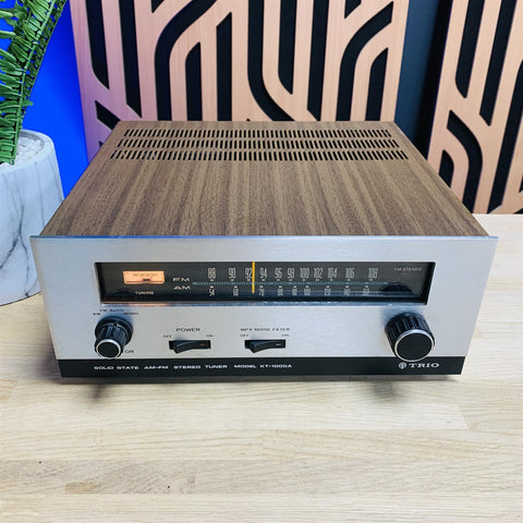 Trio KT-1000A Stereo AM-FM Vintage Radio Tuner