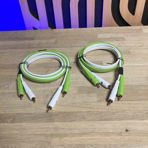 2 x Pair Neo Oyaide d+ Class B RCA Phono Interconnects (1m)