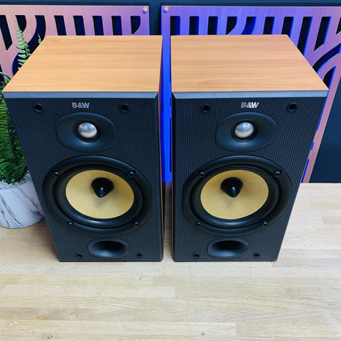 Bowers & Wilkins DM601 S2 Speakers (Pair) Cherry