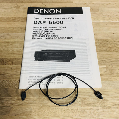Denon DAP-5500 Digital Audio Preamplifier