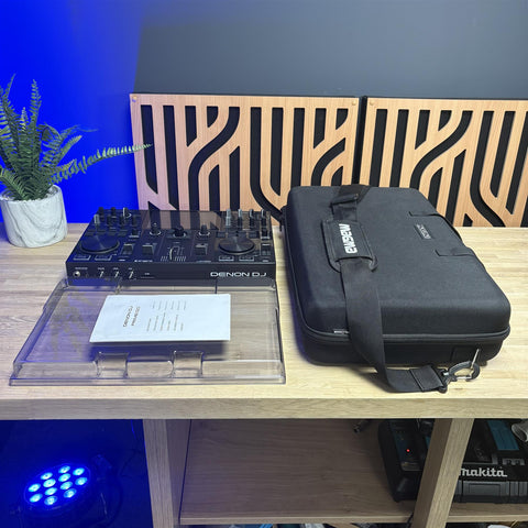 Denon DJ Prime Go with Decksaver and Magma Bag