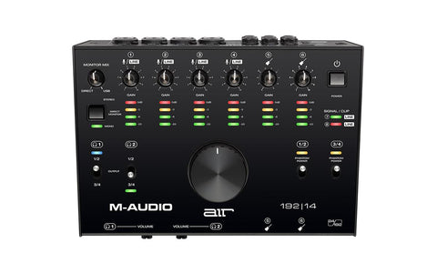 M-Audio AIR 192|14 8-In/4-Out 24/192 USB Audio Interface