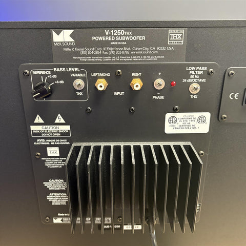 Miller & Kreisel V1250 THX Subwoofer