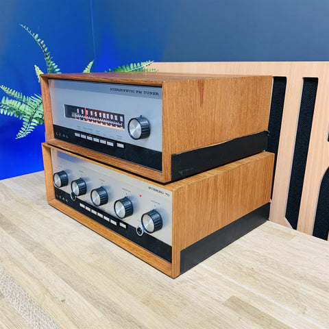 Leak Stereofetic FM Tuner and Stereo 70 Amplifier Package