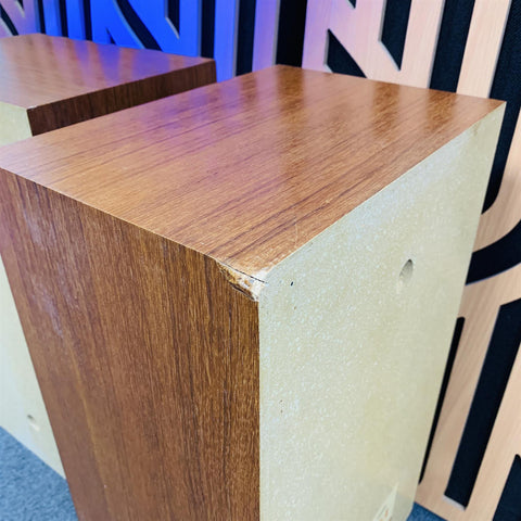 Richard Allan Flamenco Series II Vintage Hi Fi Speakers In Teak (Pair)