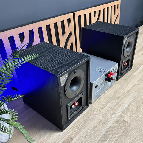 Panasonic SC-PMX94EG-S CD Stereo System DAB Bluetooth Inc Speakers