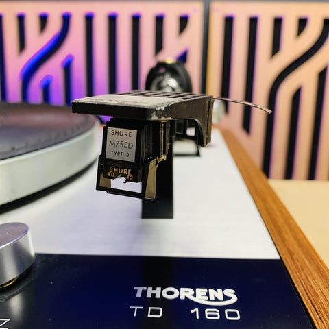 Thorens TD160 Turntable With Shure M75ED Type 2 Cartridge