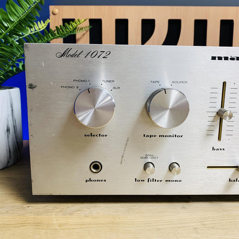 Marantz 1072 Console Stereo Amplifier (Spares or Repairs)
