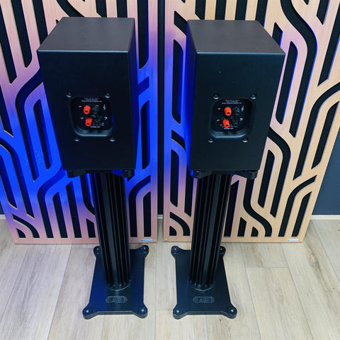 Pair Acoustic Energy AE1 1987 Speakers With Matching Stands