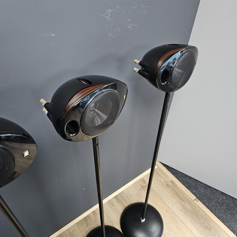x5 Kef HTS/HTC 2001.3 (4 x 90cm floor stands, x1 tabletop stand)