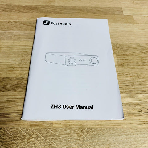 Fosi Audio ZH3 Balanced DAC Headphone Amplifier/Preamp