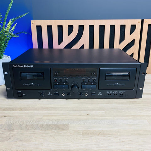 Tascam 202 MK VII Double Cassette Deck