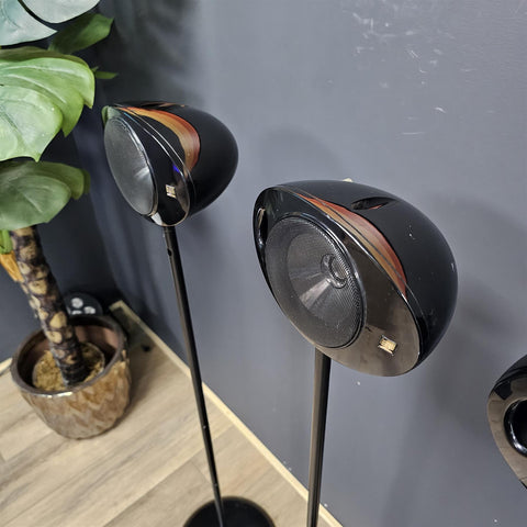 x5 Kef HTS/HTC 2001.3 (4 x 90cm floor stands, x1 tabletop stand)