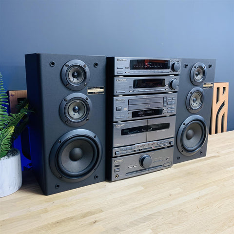 Pioneer P510 CD Audio Tuner Cassette Stack System
