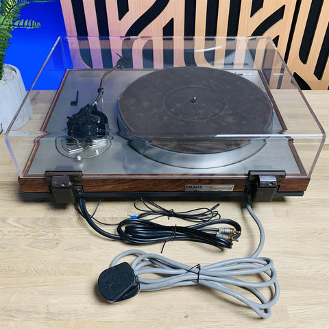 Luxman Direct Drive PD-131 turntable fitted with an SME 3009 Series III Tonearm and Goldring Eroica High Output MM Cartridge