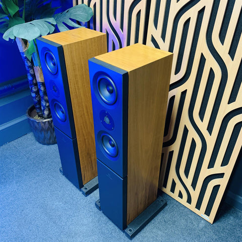 LINN Kaber LS500 Speakers 3-Way 150 Watt Infinite Baffle Hi-fi Loudspeakers (Pair)