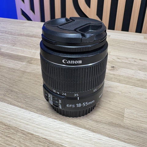 Canon EOS 600D with 18-55mm Lens And Canon BG-E8 Battery Grip