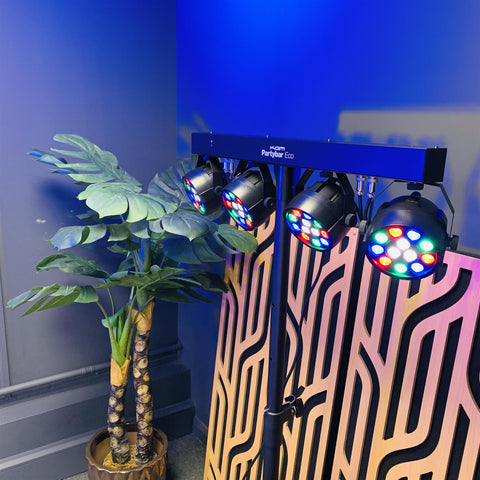 KAM Partybar Eco lightbar and stand