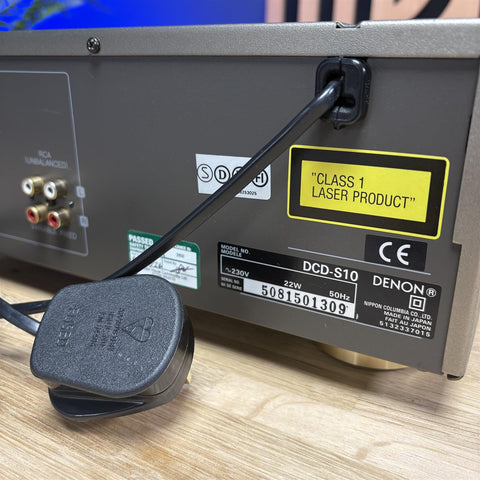 Denon DCD S10 CD Player Gold